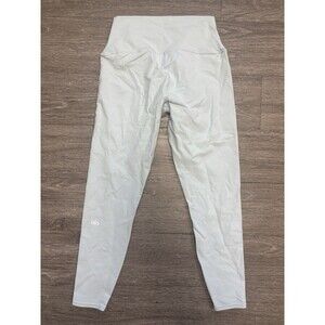 Alo Yoga 7/8 High-Waist Airbrush Legging Blue Waterfall Size Medium